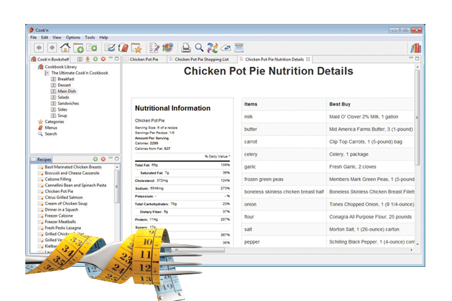 Nutritional Data Of Recipe