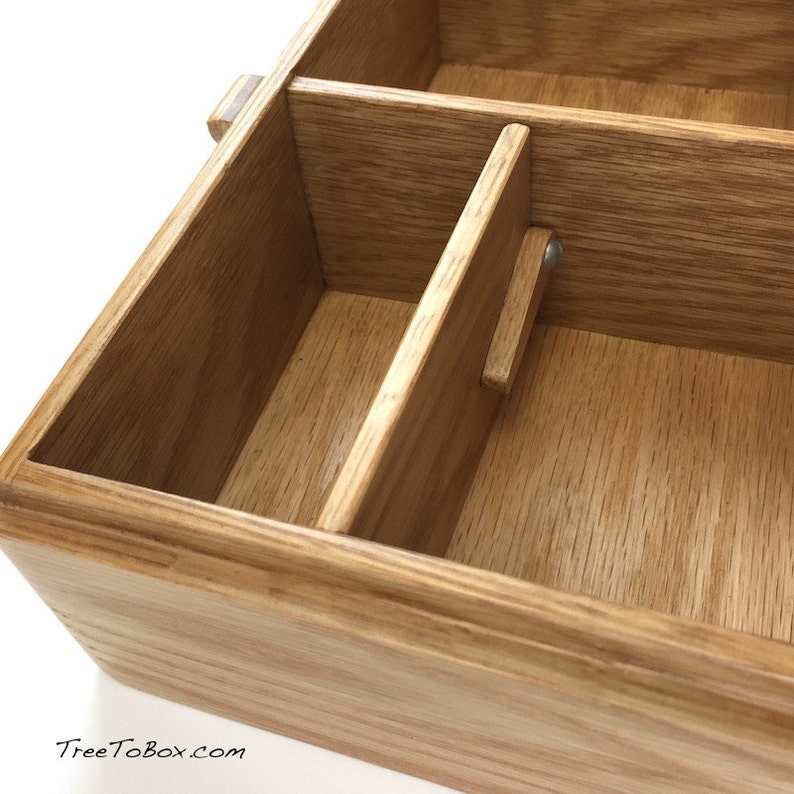 Oak Doublewide Recipe Box Recipe Box Wooden Custom Wooden Boxes