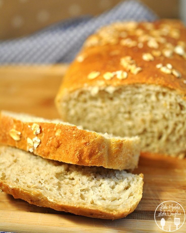 Oat Flour Bread Like Mother Like Daughter