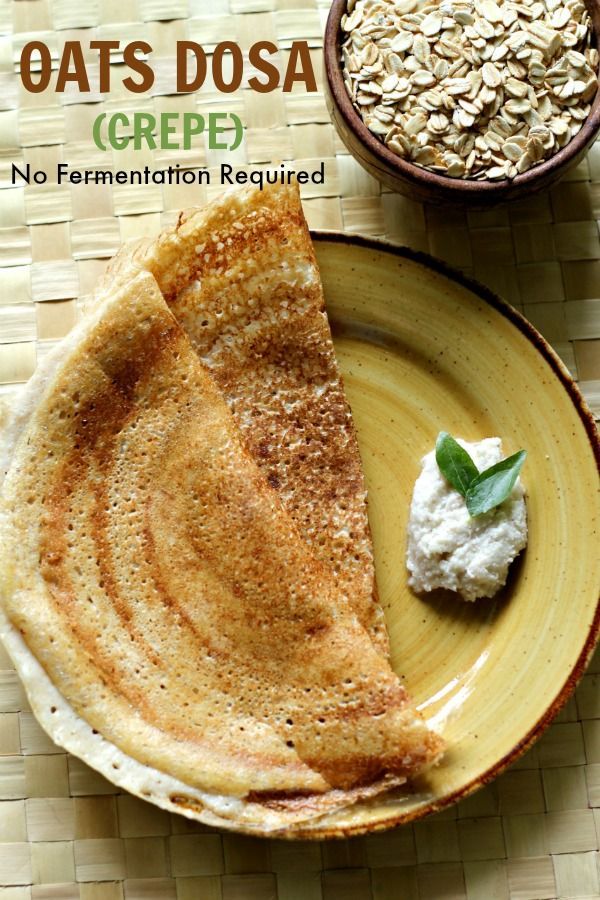 Oats Dosa No Fermentation Required Ruchik Randhap