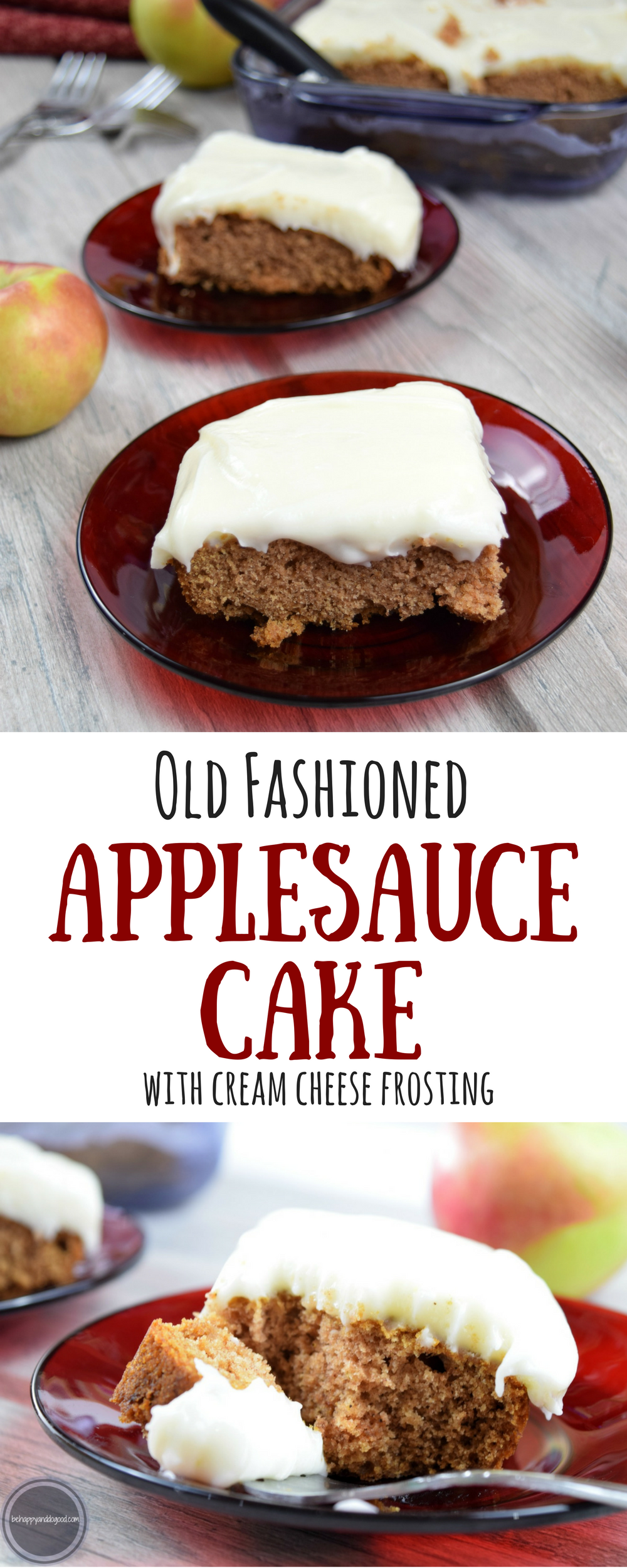 Old Fashioned Applesauce Cake