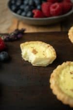 Old Fashioned Egg Custard Tarts Culinary Ginger Recipe Top