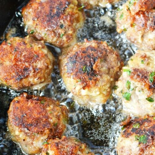 Old Fashioned Italian Meatballs Salty Side Dish