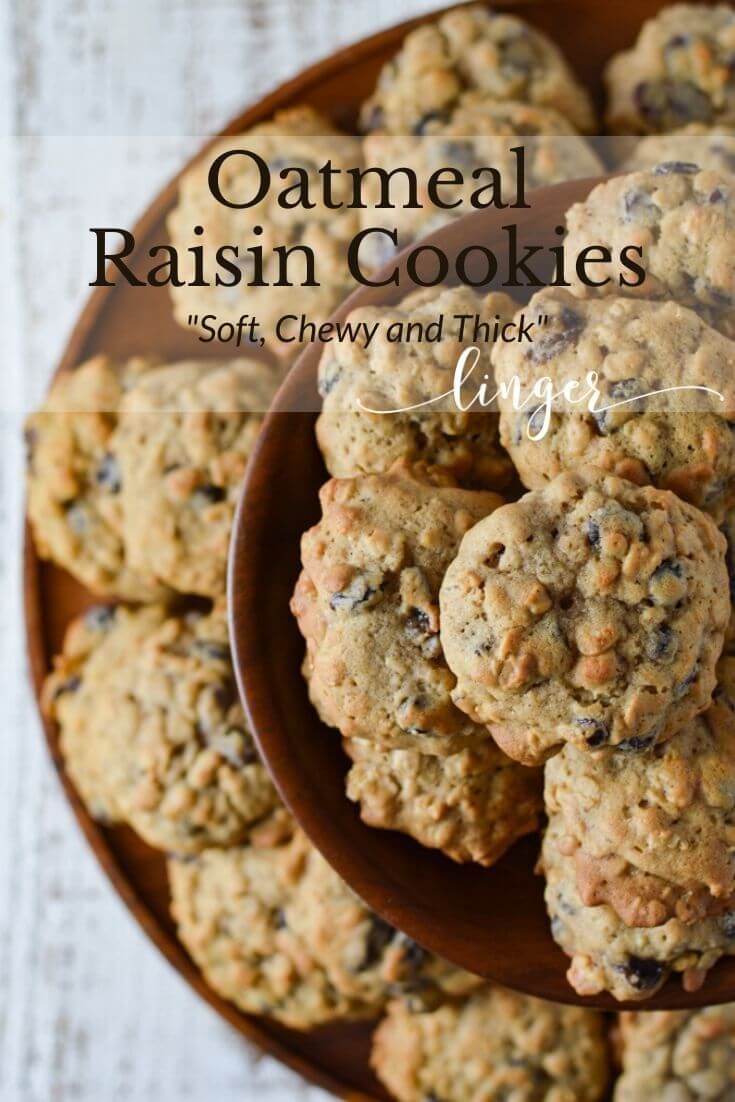 Old Fashioned Oatmeal Raisin Cookie Recipe Soft And Chewy Linger