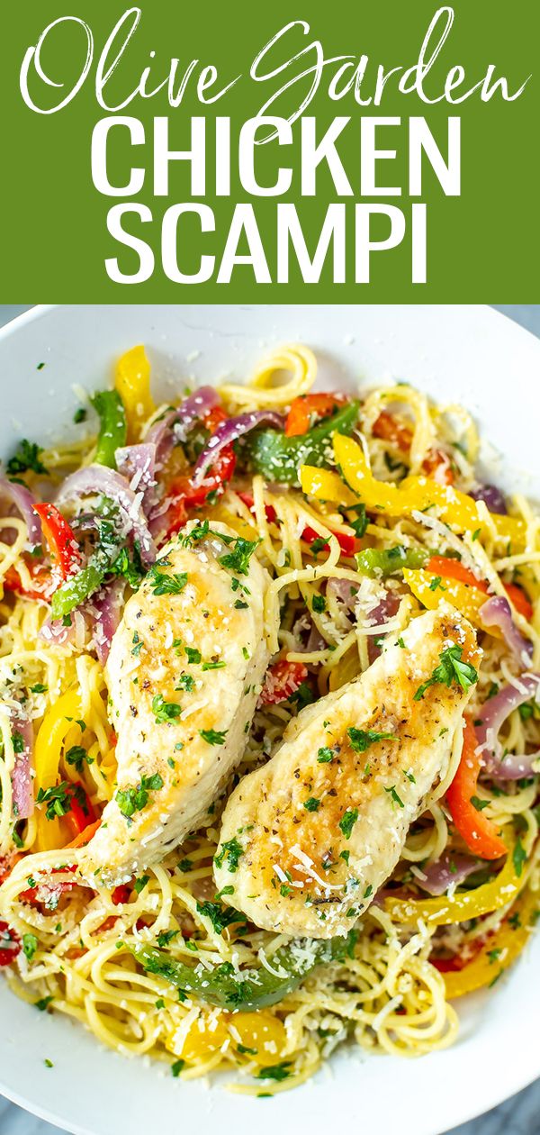 Olive Garden Chicken Scampi The Girl On Bloor