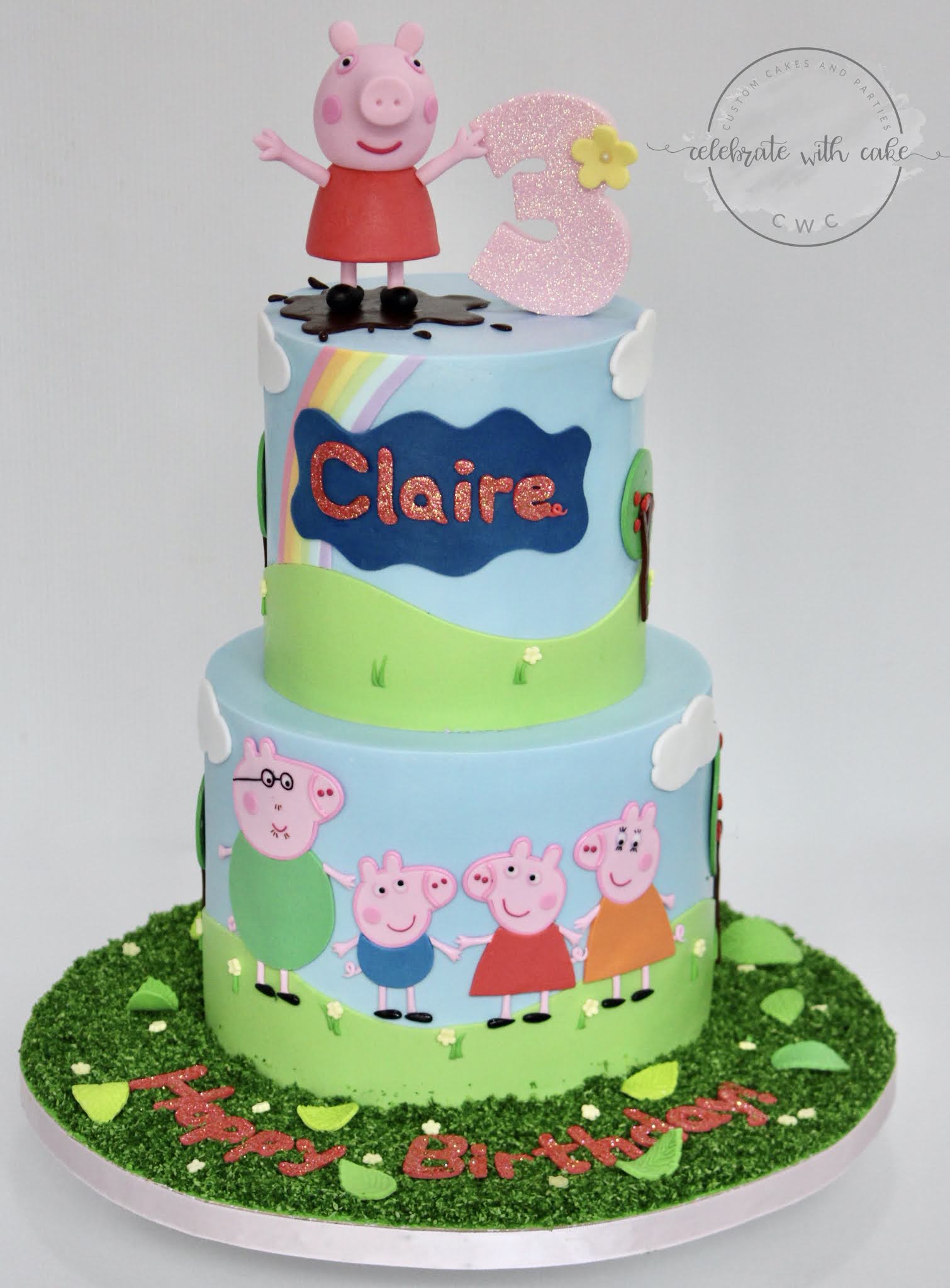 Once Upon A Tier Pig Cake