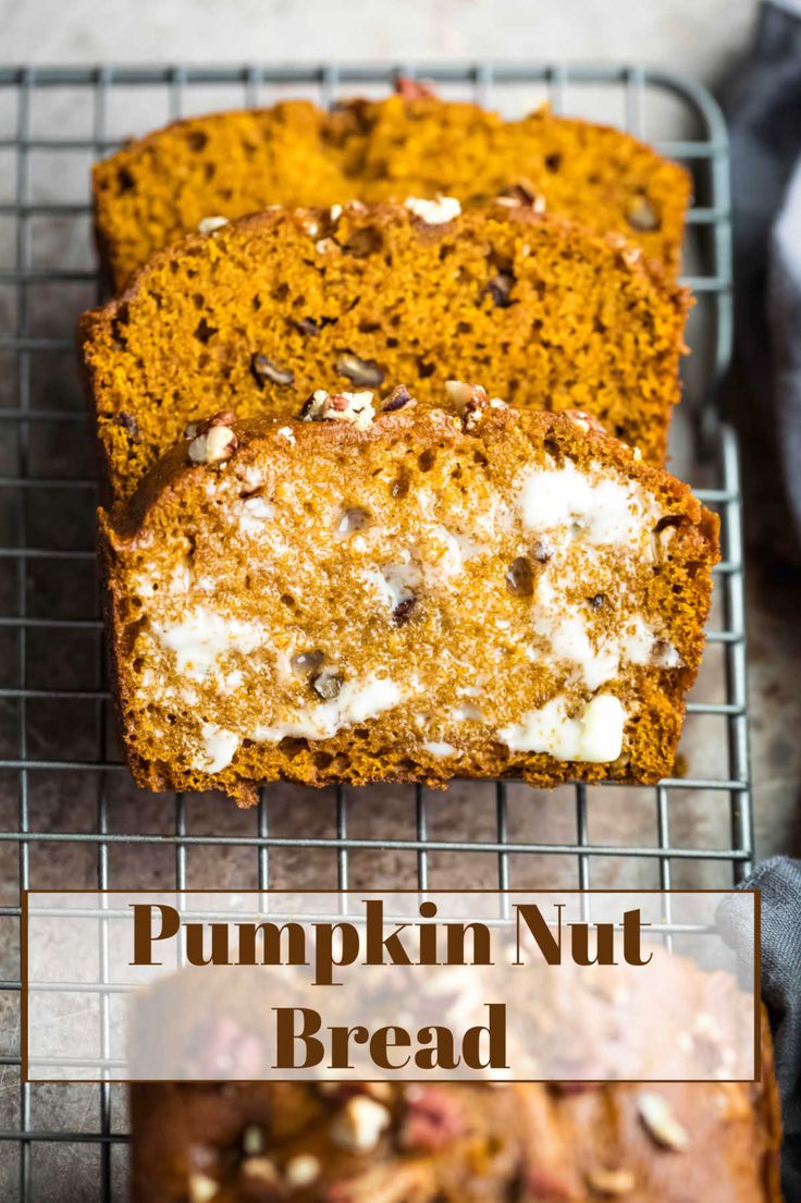 One Bowl Pumpkin Nut Bread Recipe Makes Two Loaves Of Moist Pumpkin Nut