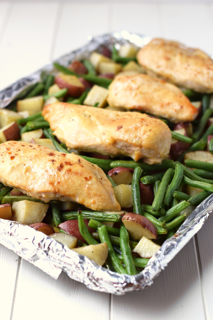 One Pan Honey Garlic Chicken And Vegetables Super Healthy Kids