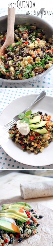 One Pot Black Beans And Quinoa Vegan Gluten Free Bowl Of Delicious