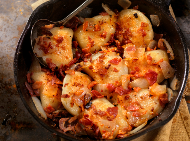 One Pot Perogie Casserole Bake These Creamy Baked Pierogies Are Amazing And A Super Easy