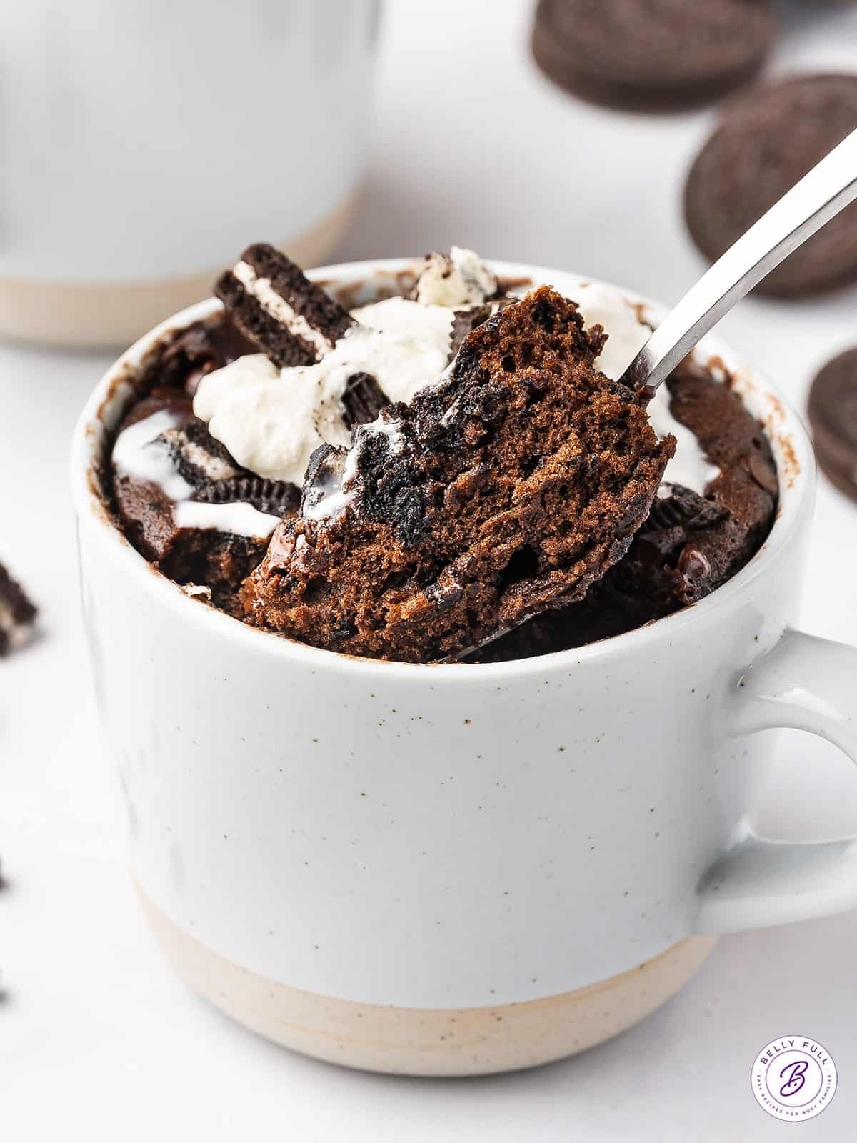 Oreo Mug Cake Recipe Belly Full