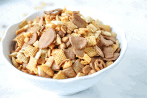 Original Oven Baked Homemade Chex Mix Crafting A Family Dinner Video