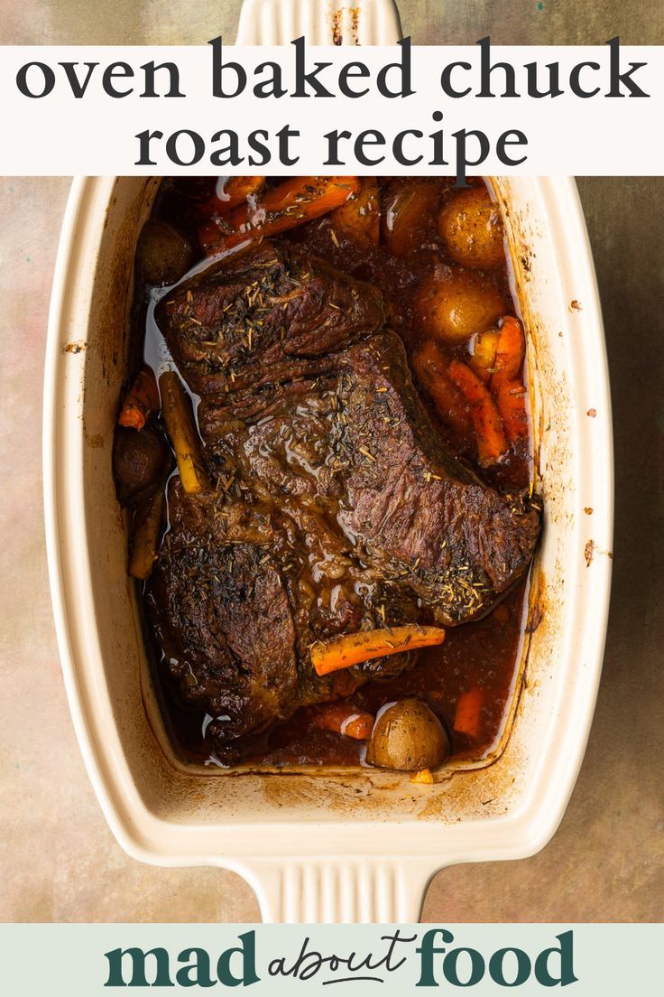 Oven Baked Chuck Roast Recipe