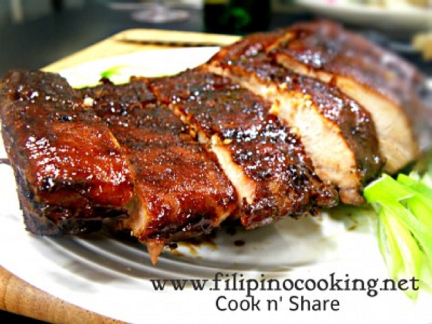 Oven Baked Pork Ribs Cook N Share World Cuisines