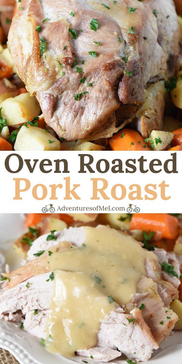 Oven Roasted Pork Roast Recipe Adventures Of Mel