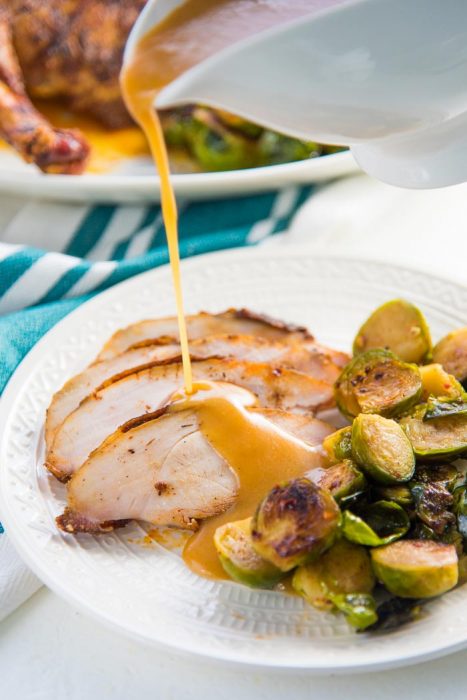 Oven Roasted Turkey Breast The Flavor Bender