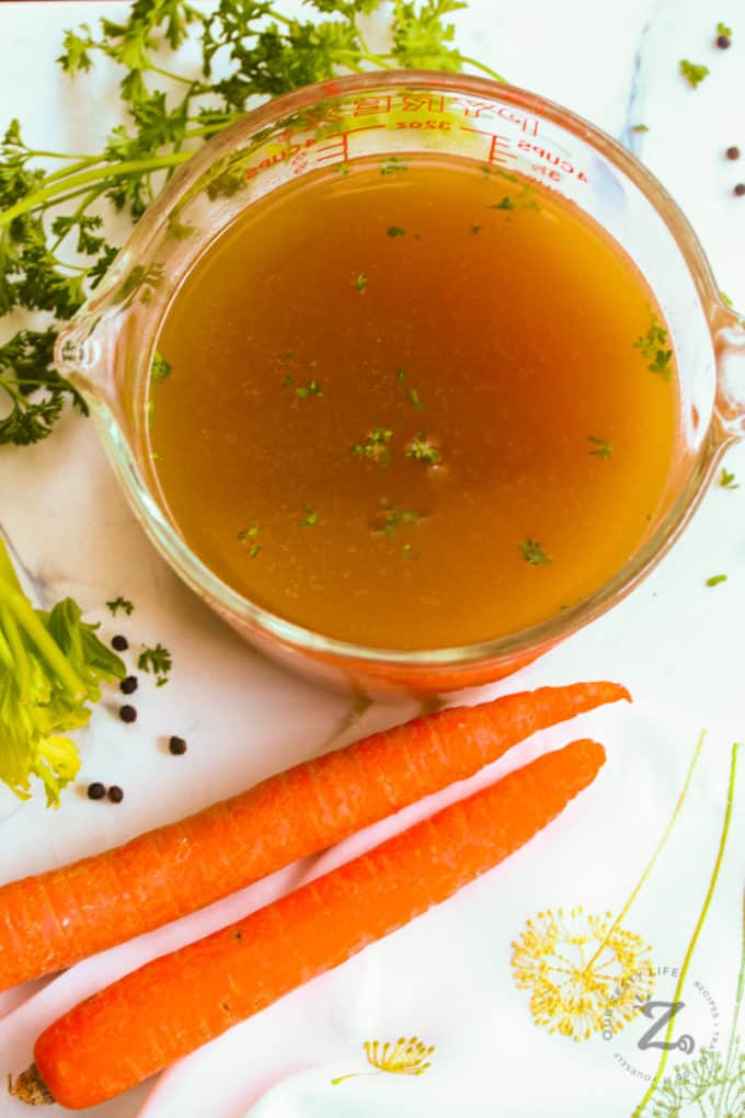 Oven Roasted Turkey Broth Recipe Easy Our Zesty Life