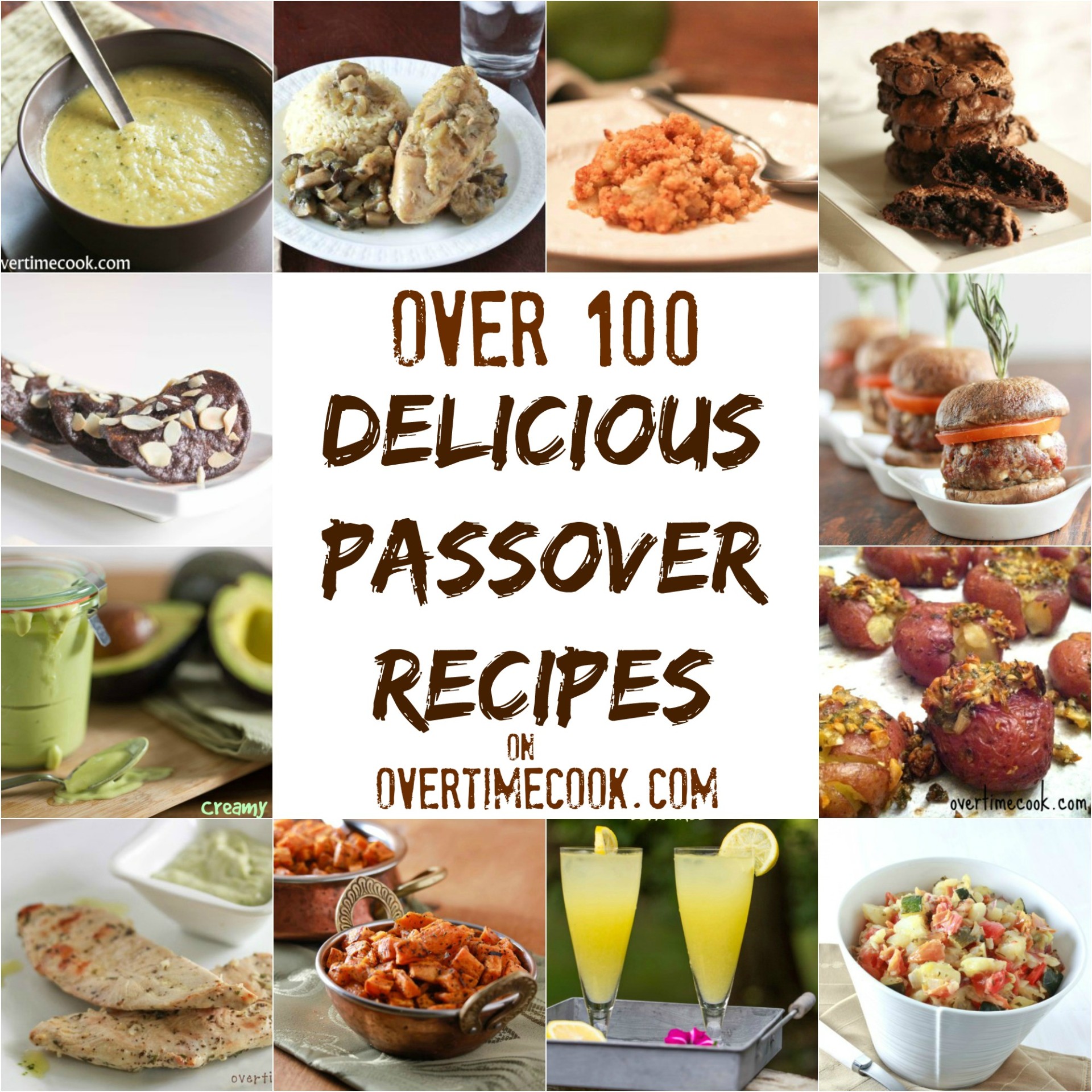 Over 100 Delicious Passover Recipes Overtime Cook