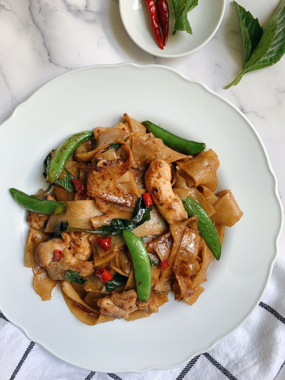 Pad Kee Mao Drunken Noodles Platings Pairings