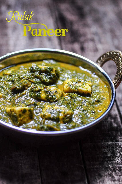 Palak Paneer Recipe How To Make Palak Paneer Spinach And Paneer