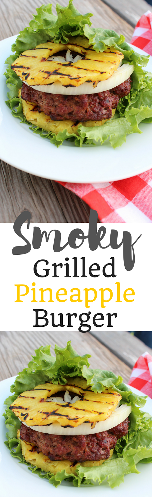 Paleo Smoky Grilled Pineapple Burgers