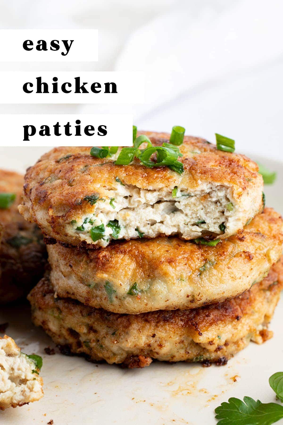 Pan Fried Chicken Patties Artofit