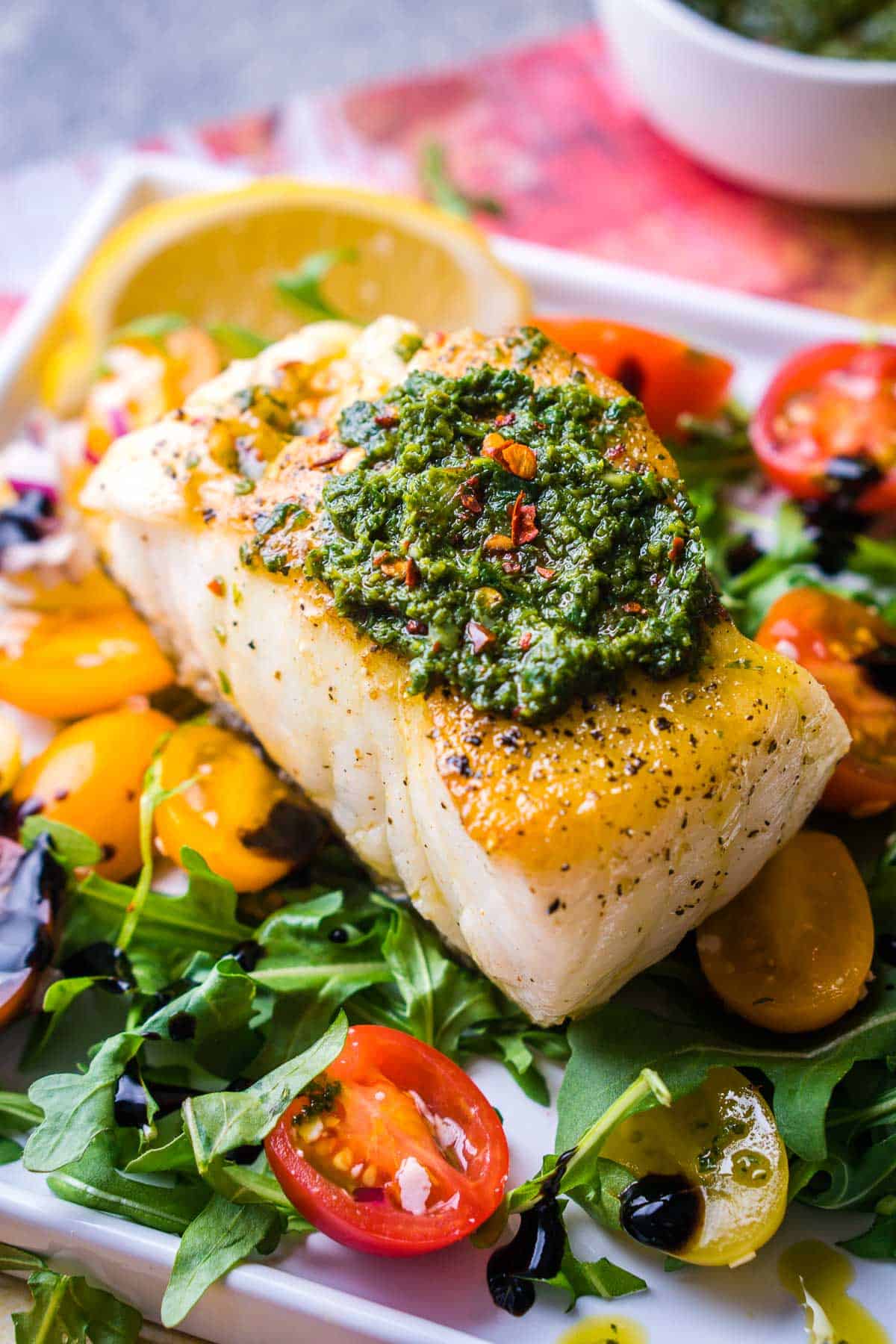 Pan Seared Chilean Sea Bass Recipe The Kitchen Girl