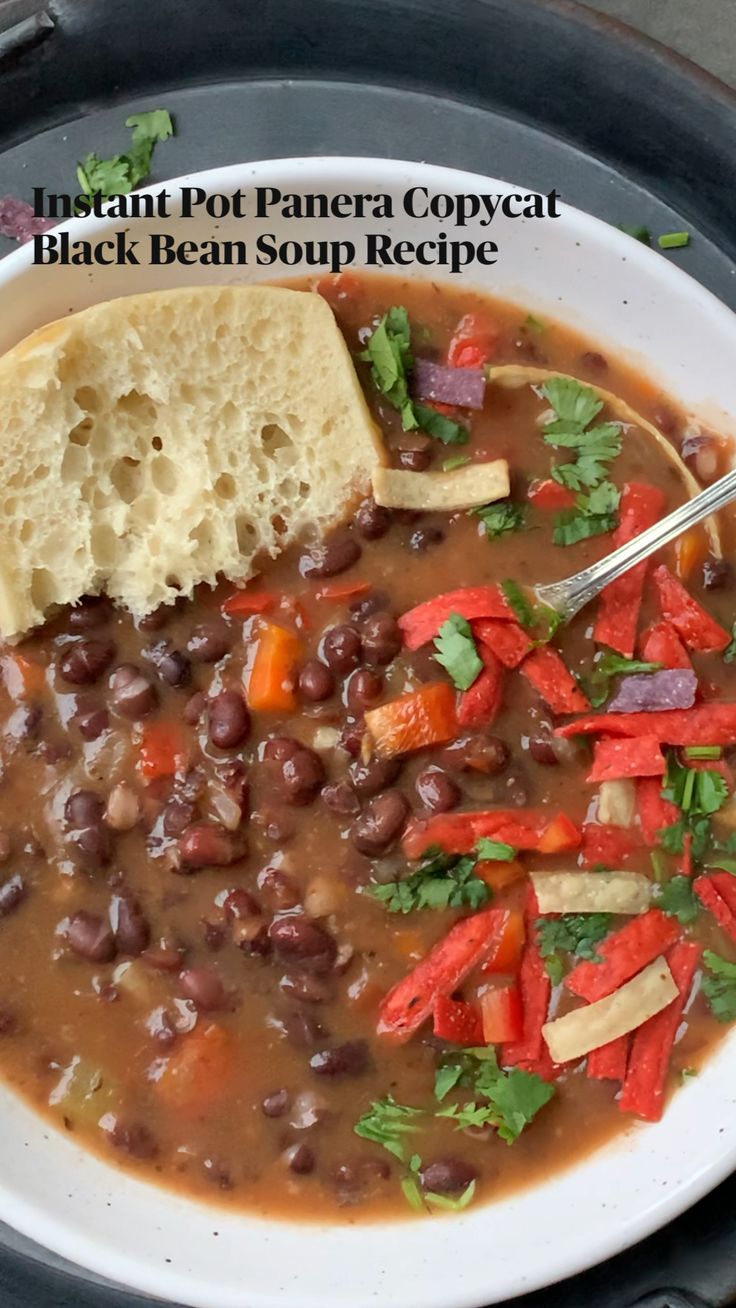 5 Ways to Make Panera's Black Bean Soup at Home