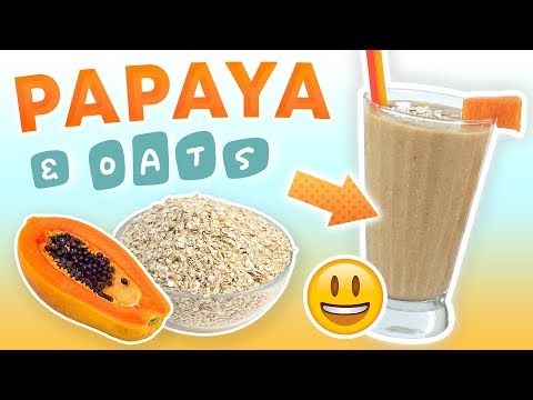 Papaya Oatmeal Smoothie Benefits Malayalam Youtube