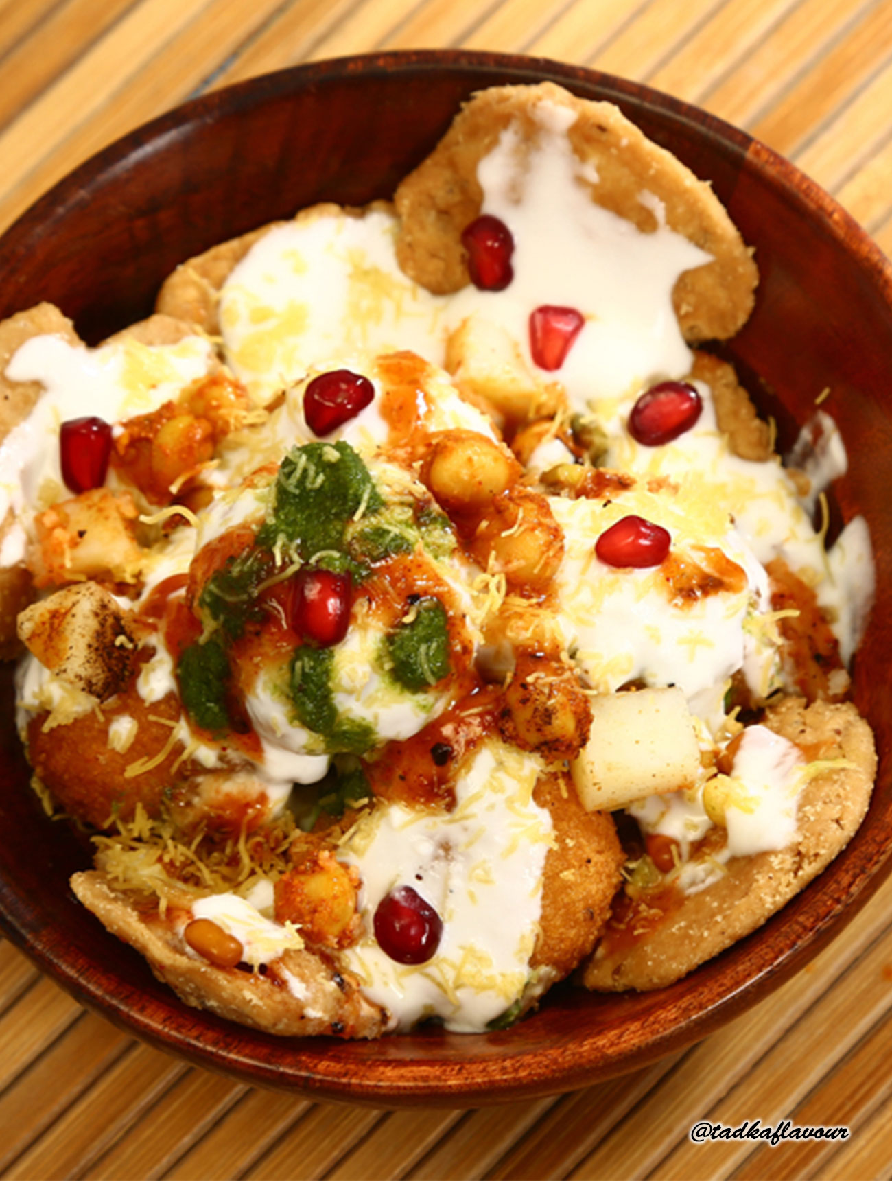 Papdi Chaat Home Made Recipe Tadka Flavour