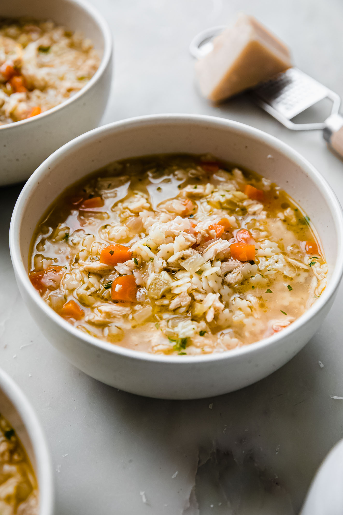 Parmesan Chicken Pastina Soup Recipe Little Spice Jar