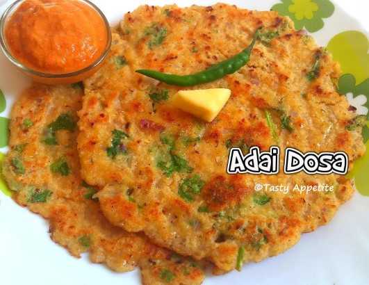 Paruppu Adai Recipe How To Make Adai Spicy Amp Tasty Easy Method Youtube