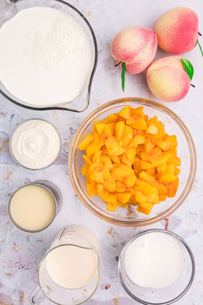 5 Easy Steps for Homemade Peach Ice Cream