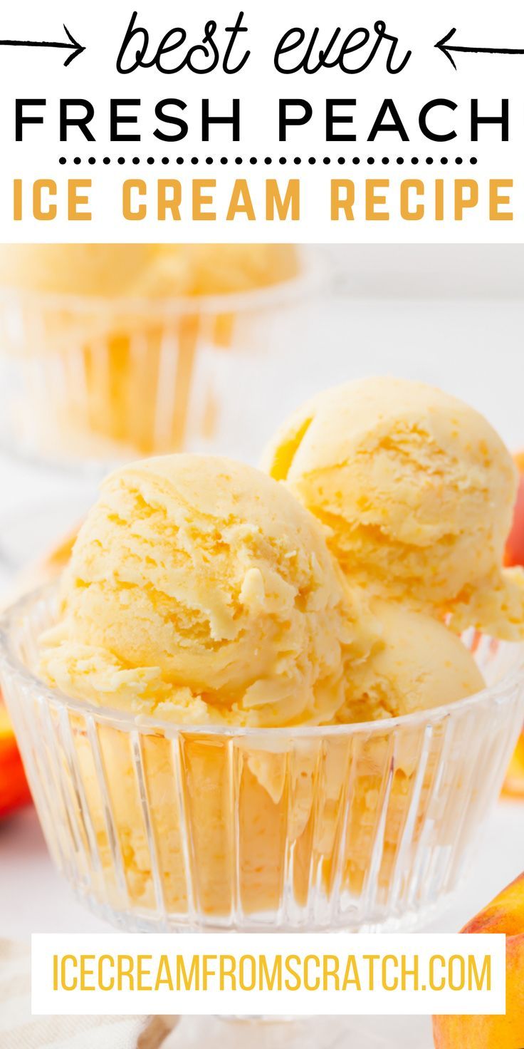 Peach Ice Cream Recipe Artofit