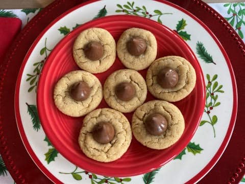 Peanut Butter Blossom Cookie Receipe