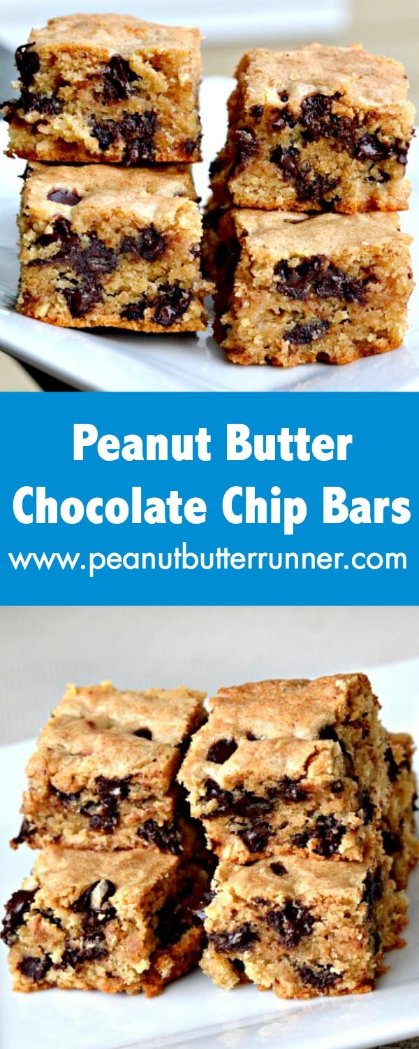 Peanut Butter Chocolate Chip Bars Lauren S Latest