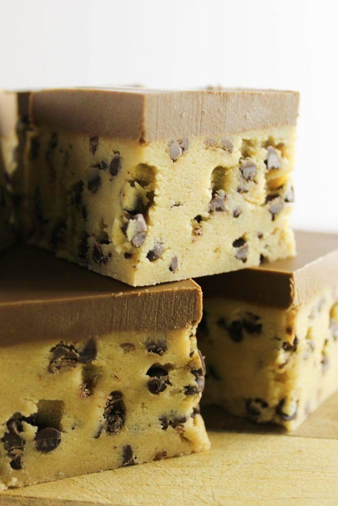 Peanut Butter Chocolate Chip Cookie Dough Bars Baking You Happier