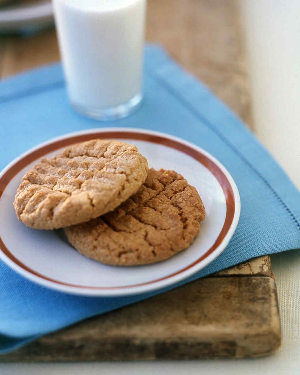 Peanut Butter Cookies Recipe Martha Stewart Recipes Cookies Easy