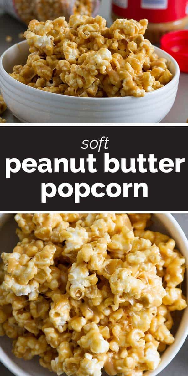 Peanut Butter Popcorn Only 4 Ingredients A Peanut Butter Lovers Dream