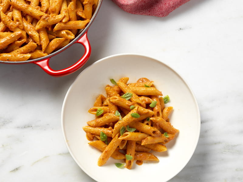 Penne Pasta Recipe With Creamy Tomato Sauce Barilla