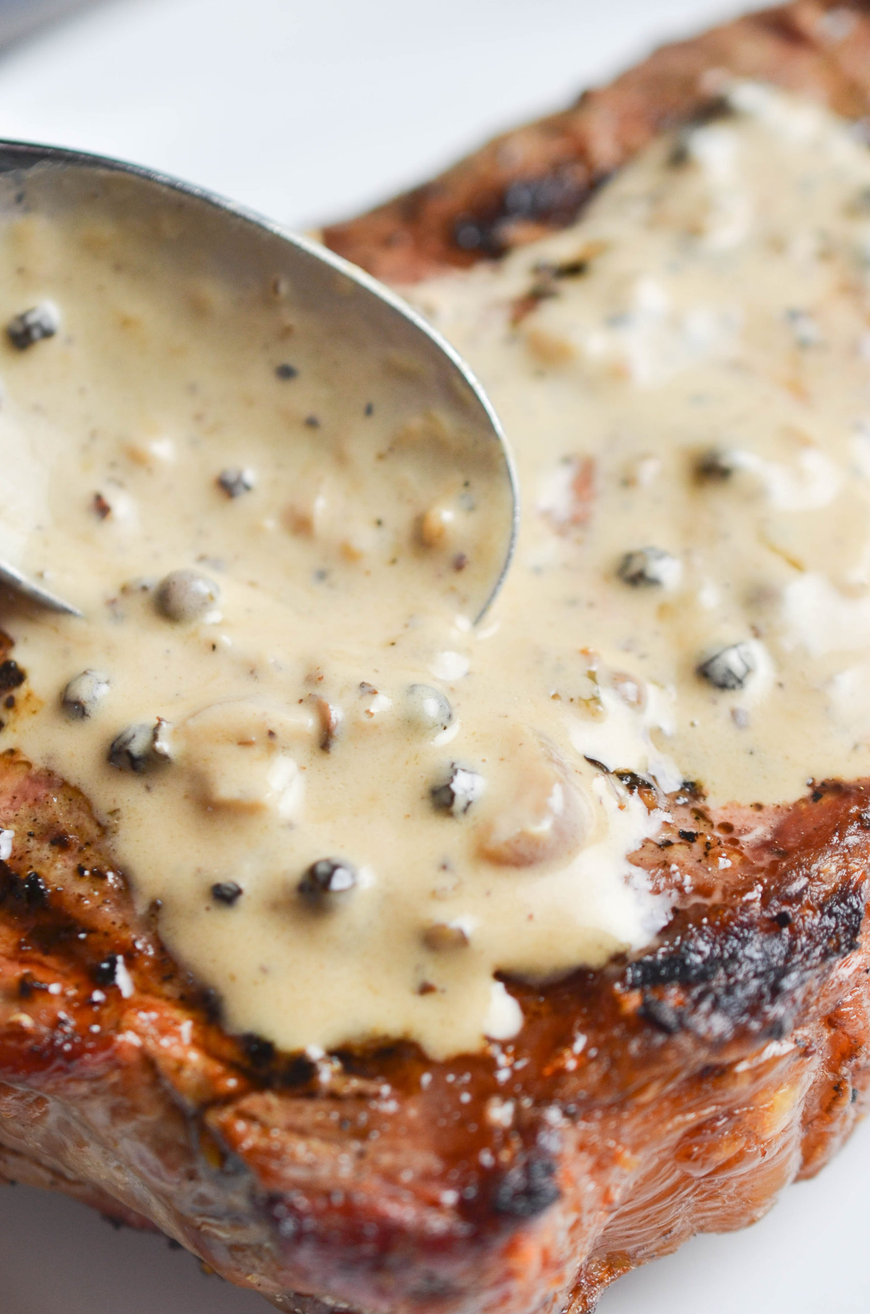 Peppercorn Sauce Without Brandy For Steak Recipe Life S Ambrosia