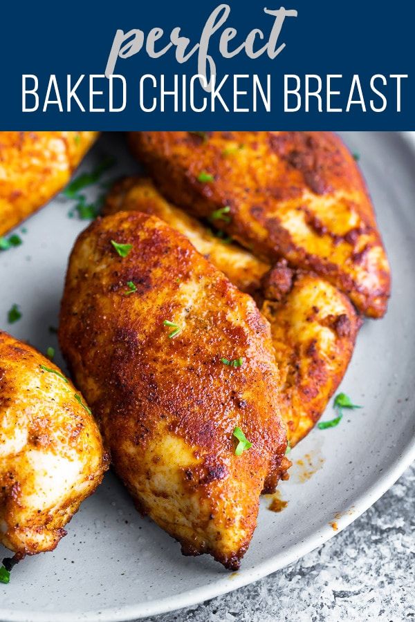 Perfect Baked Chicken Breast Juicy Flavorful Artofit