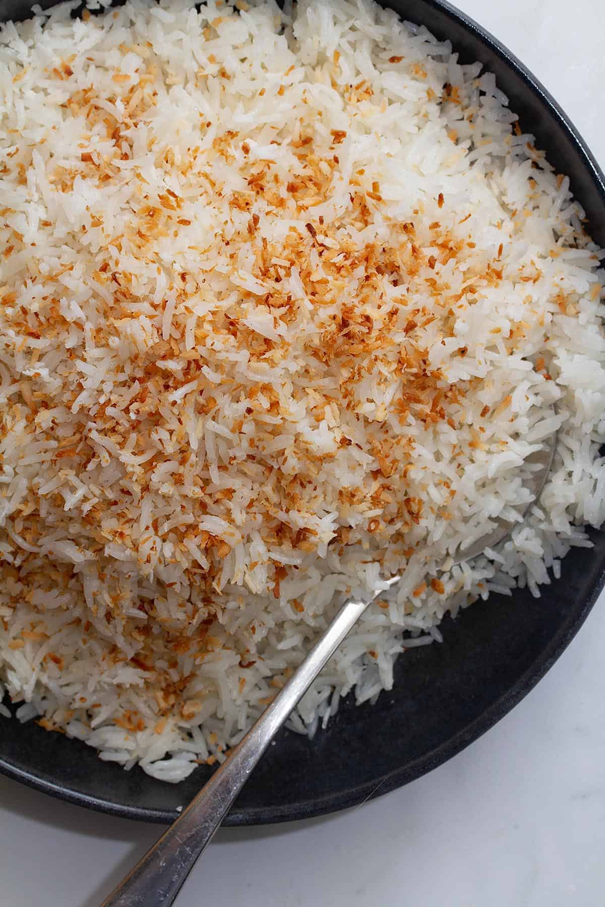 Perfect Coconut Rice In Rice Cooker Coconut Milk The Daily Dish