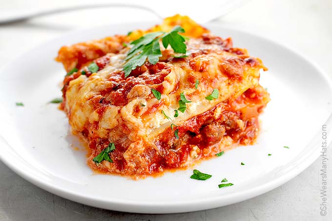 Perfect Lasagna Recipe She Wears Many Hats