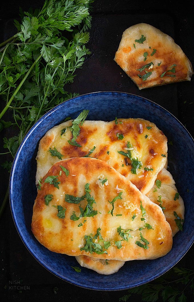 Perfect Naan Bread With Garlic Butter Is A Sweet And Buttery Flatbread With Simple Ingredients