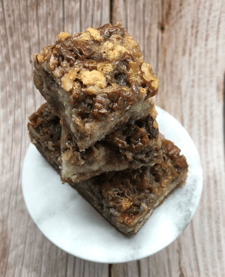 Perfect Pecan Cheesecake Squares Recipe Pecan Treats Pecan