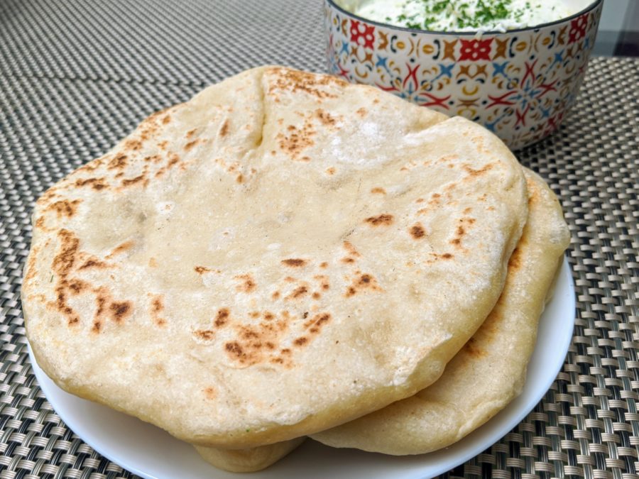 Perfectly Fluffy Homemade Pita Bread Is Made With Only A Few Easy To