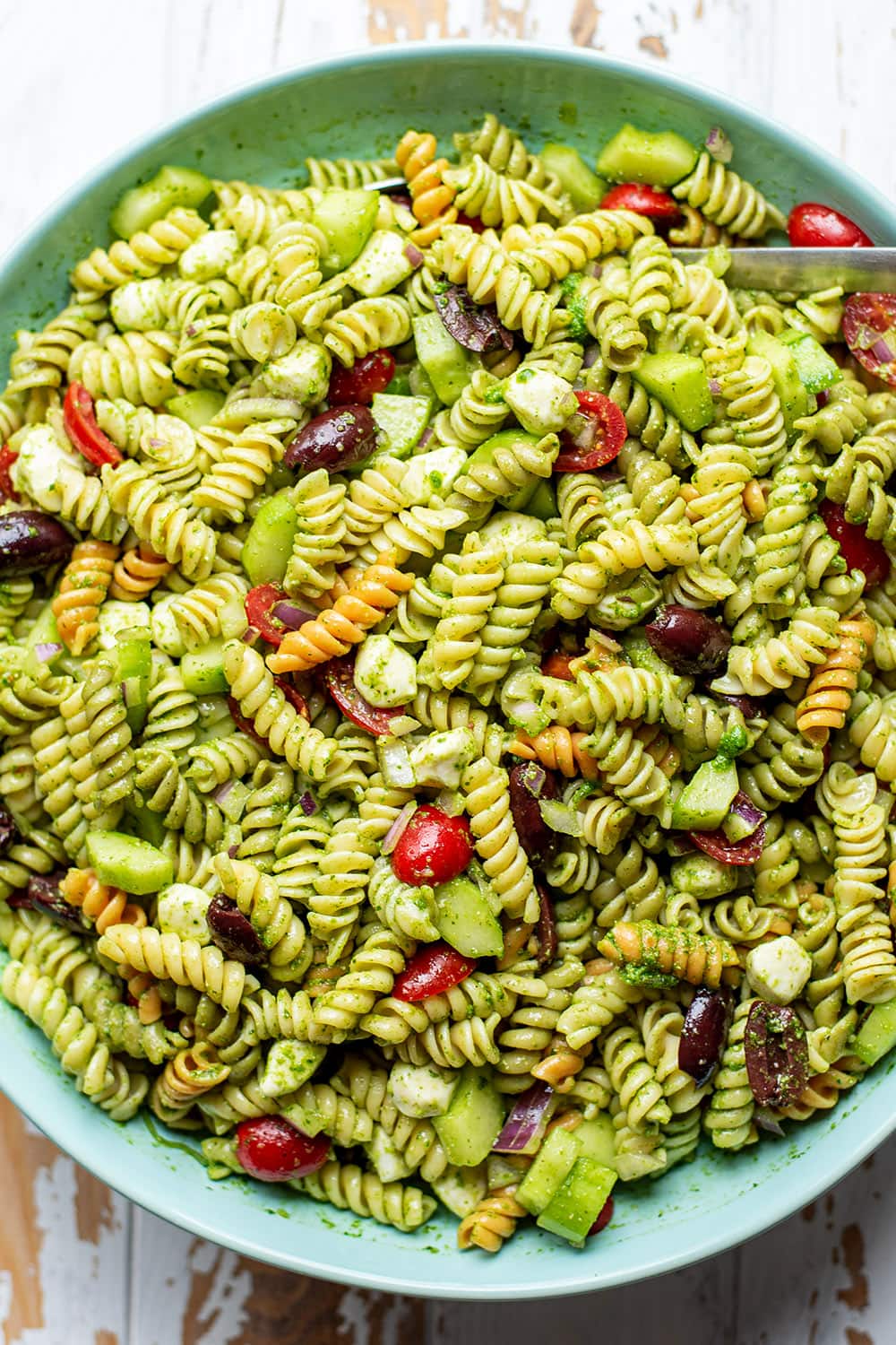 Pesto Pasta Salad Recipe