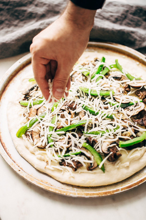 Philly Cheese Steak Pizza Recipe Little Spice Jar