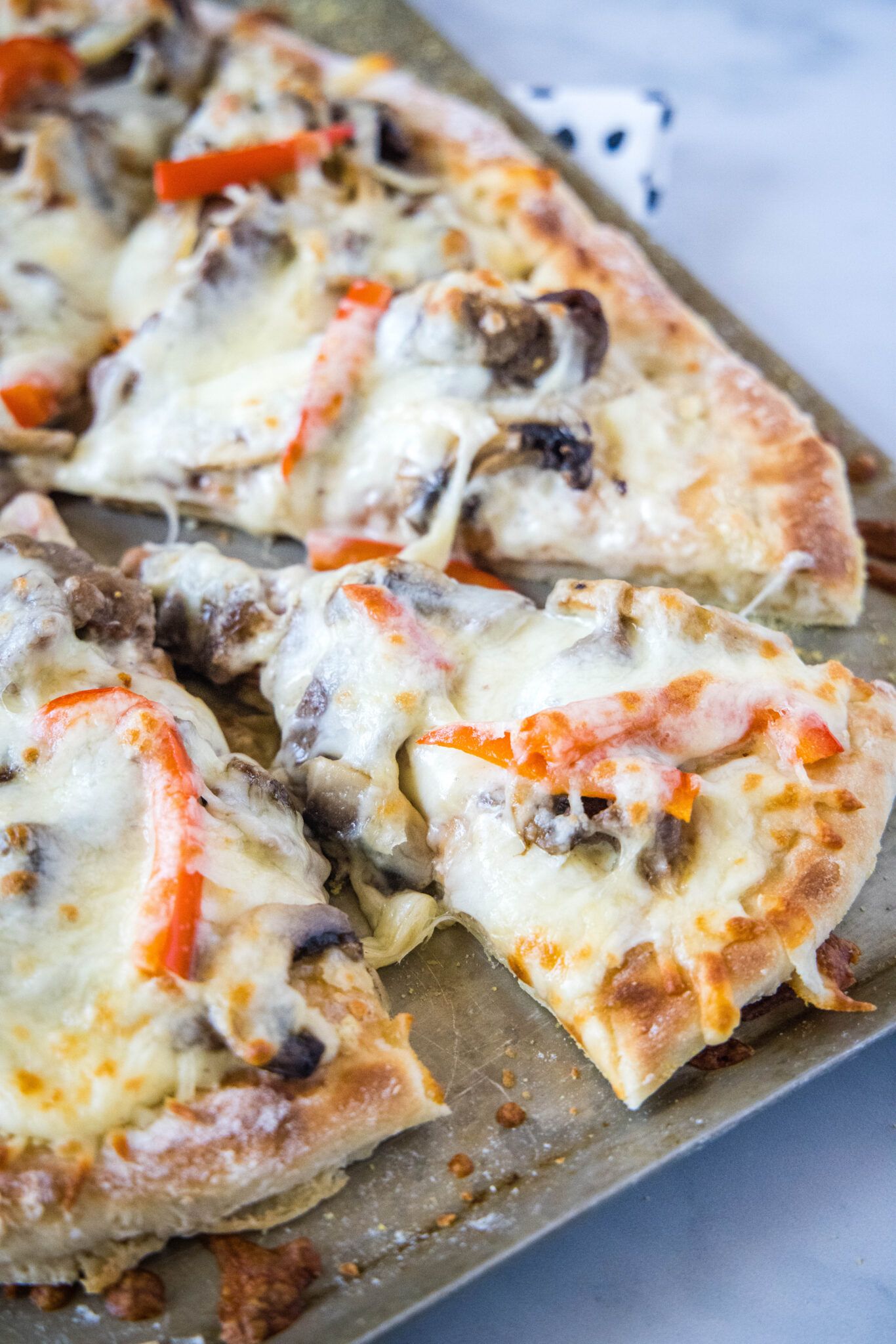 Philly Cheesesteak Pizza A Fun Twist On A Classic Philly Cheesesteak